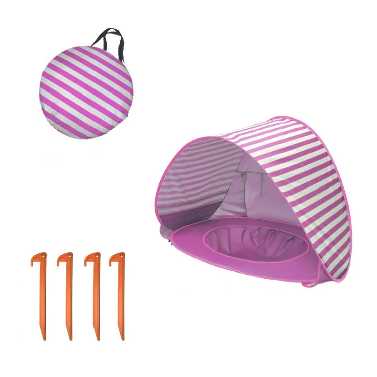 Baby Beach Tent With Pool Portable Foldable Sunshelter, Orange, Pink, Pink Stripe, Shark Gray, Shark Yellow, Whale Blue, Whale Pink
