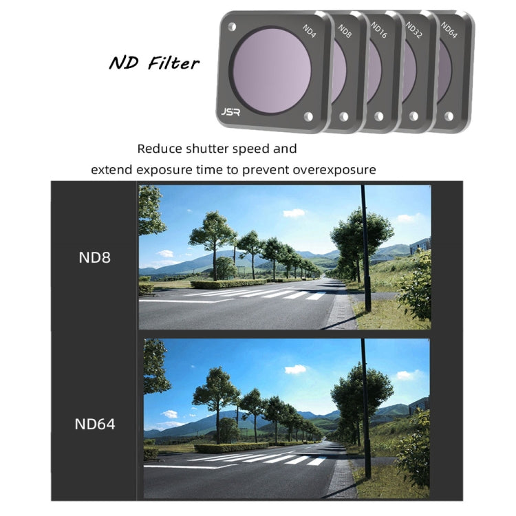 Bộ lọc camera hành động JUNESTAR cho DJI Action 2, Kiểu:, CPL, ND4, ND8, ND16, ND32, ND64, ND1000, ND8PL, ND64PL, Macro 10X, Ban đêm, Sao, CS-3IN1, CS-4in1, CS-4in1 (NDPL), CS-6IN1, CS-8in1