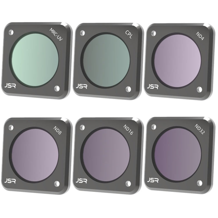 Bộ lọc camera hành động JUNESTAR cho DJI Action 2, Kiểu:, CPL, ND4, ND8, ND16, ND32, ND64, ND1000, ND8PL, ND64PL, Macro 10X, Ban đêm, Sao, CS-3IN1, CS-4in1, CS-4in1 (NDPL), CS-6IN1, CS-8in1
