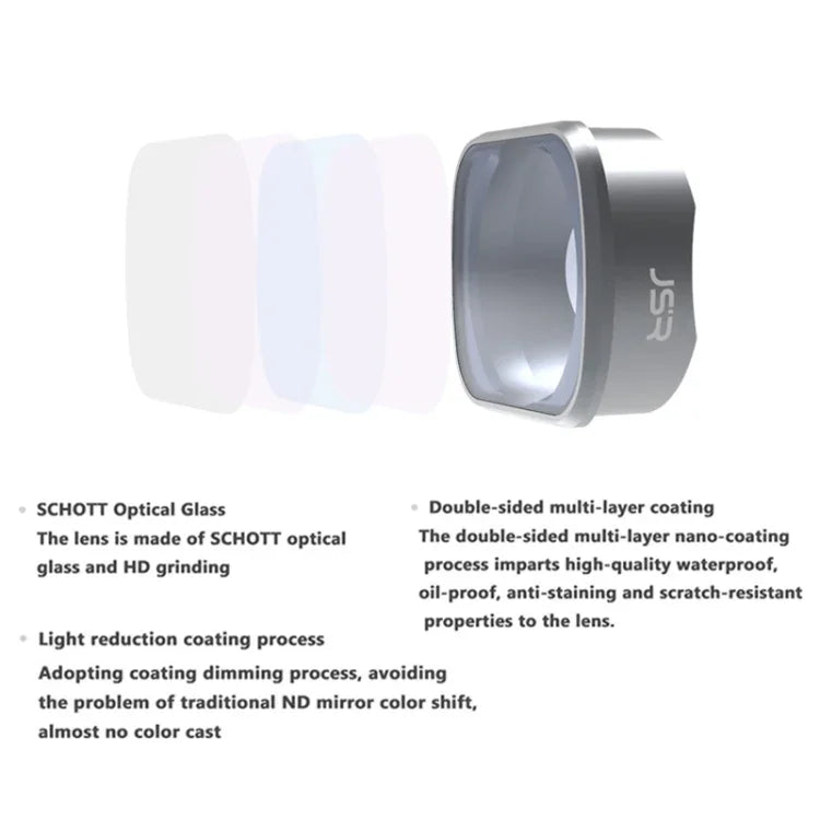 Bộ lọc drone JUNESTAR cho DJI FPV COMBO, Mẫu:, MCUV, CPL, ND4, ND8, ND16, ND32, ND64, ND8PL, ND16PL, ND32PL, ND64PL, Ban đêm, Sao, CPL+ND8+ND16, ND4+ND8+ND16+ND32, ND8/16/32/64PL, UV+CPL+ND4/8/16/32, UV+CPL+ND8/16/32/64+SAO+Ban đêm