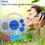 Đài Radio Hai Sóng AM/FM SY-910 Chống Nước IPX4 Di Động, SY-910