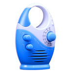 Đài radio nhỏ gọn chống nước Sayin SY-950 băng tần AM/FM phổ thông cho người lớn tuổi, SY-950 xanh, SY-950 đen