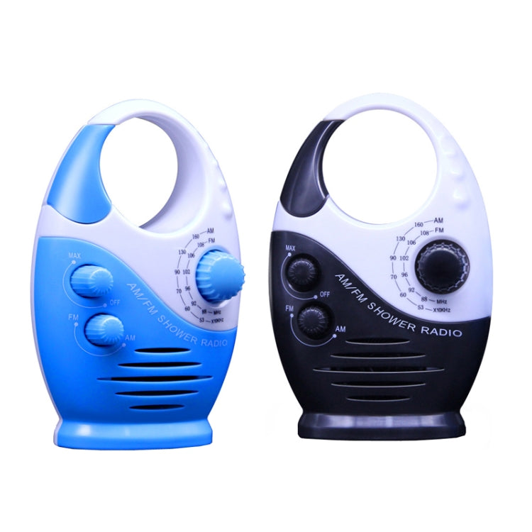 Đài radio nhỏ gọn chống nước Sayin SY-950 băng tần AM/FM phổ thông cho người lớn tuổi, SY-950 xanh, SY-950 đen