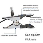 Đèn kẹp USB bảo vệ mắt cho học sinh, đèn bàn LED điều chỉnh độ sáng, Tím, Vàng, Đen, Bạc