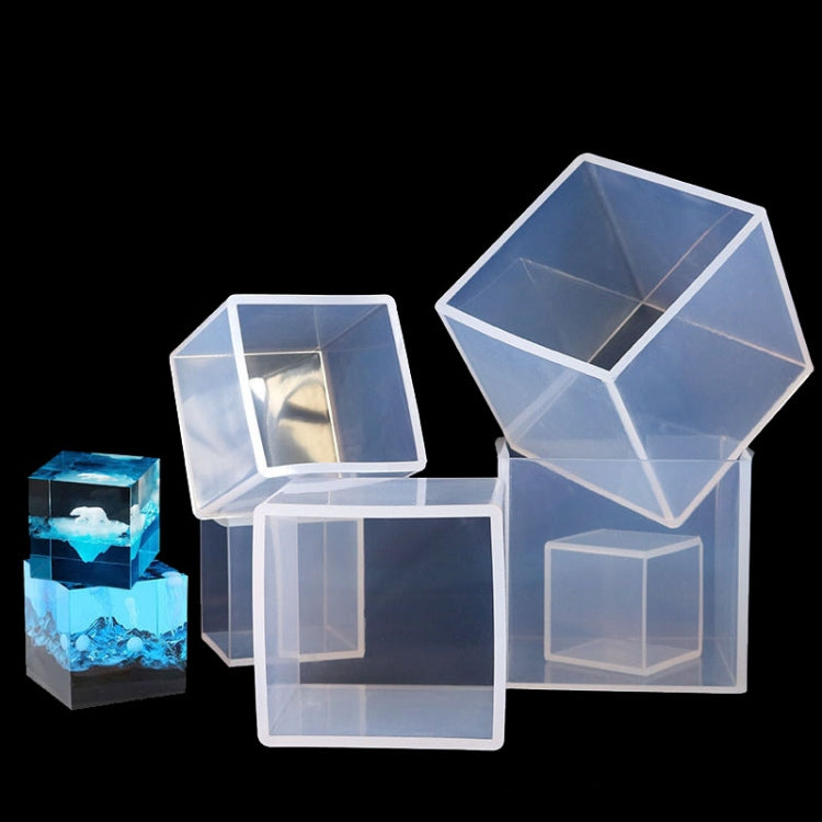Khuôn silicon hình vuông đổ keo pha lê giọt nước, làm đồ trang sức thủ công DIY, 20 cái 20mm, 20 cái 25mm, 10 cái 35mm, 4 cái 40mm, 4 cái 50mm, 4 cái 65mm