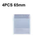 Khuôn silicon hình vuông đổ keo pha lê giọt nước, làm đồ trang sức thủ công DIY, 20 cái 20mm, 20 cái 25mm, 10 cái 35mm, 4 cái 40mm, 4 cái 50mm, 4 cái 65mm