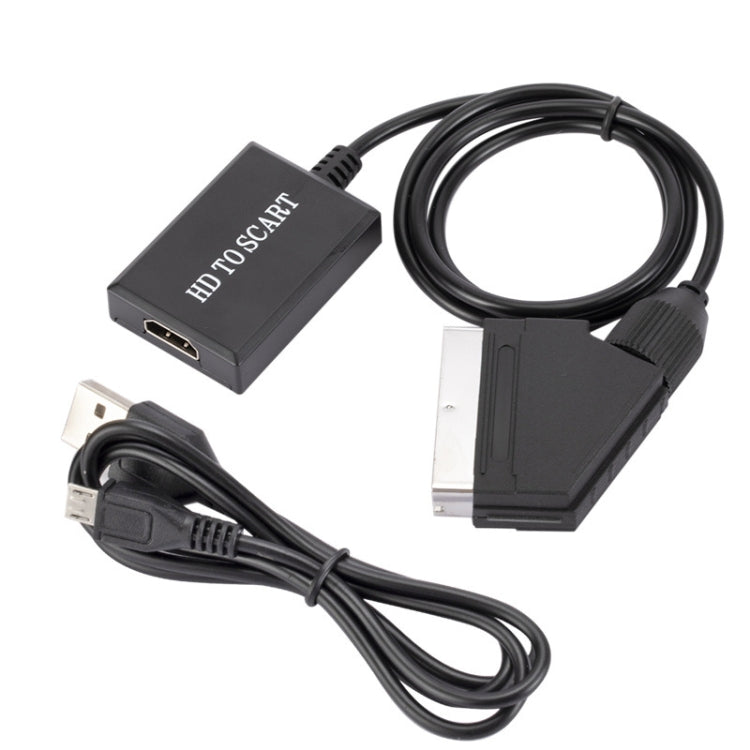 Bộ chuyển đổi HDMI sang Scart 1080p, bộ chuyển đổi video HD HDMI sang SCART 1080P