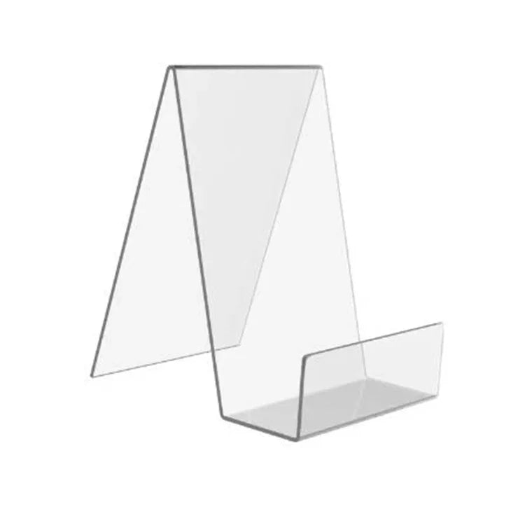 2 cái giá trưng bày acrylic trong suốt, giá sách khung ảnh, kích thước 100 x 115 x 145mm