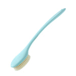 Bàn chải tắm lông mềm cán dài, bàn chải massage lông nylon, Lông mềm trắng, Lông mềm xám, Lông mềm xanh, Lông mềm hồng