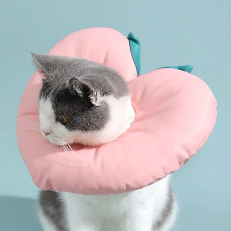 Cat Elizabeth Collar Kitten Anti-licking Collar Head Cover, Size:, S, M, L