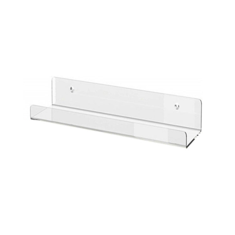 Kệ acrylic gắn tường cho nhà bếp, văn phòng, phòng sách, kệ acrylic kích thước 30x10x6cm, kệ acrylic kích thước 40x10x6cm