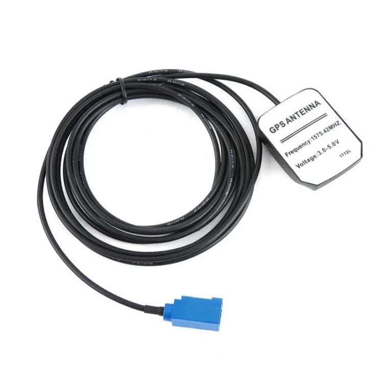 Bộ khuếch đại ăng-ten vệ tinh GPS DVD xe hơi GPS-01, giao diện SMA/FAKRA-C, chân đế nam châm