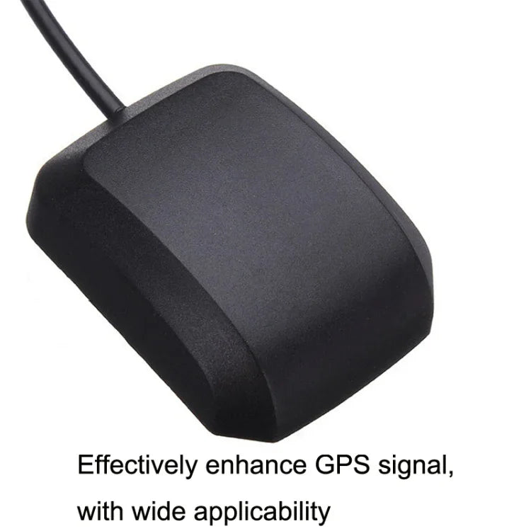 Bộ khuếch đại ăng-ten vệ tinh GPS DVD xe hơi GPS-01, giao diện SMA/FAKRA-C, chân đế nam châm