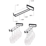 Giá đỡ cốc úp ngược bằng sắt rèn gia đình, giá đỡ cốc úp ngược