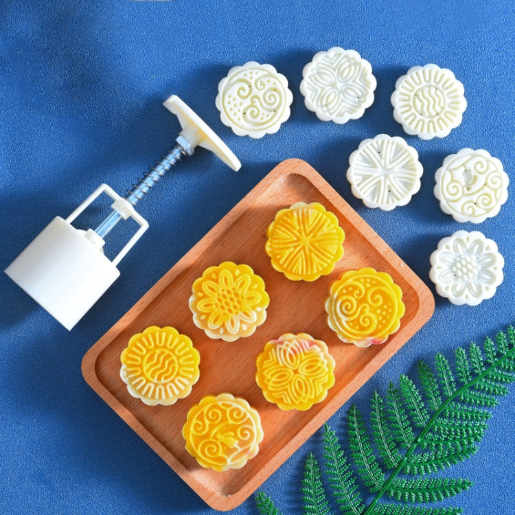 Bộ 2 khuôn bánh nướng tròn trung thu ép tay, mẫu:, 10, 24, 25, 26, 28, 29, 30, 31, 33, 35, 36, 37, 41, 42, 21