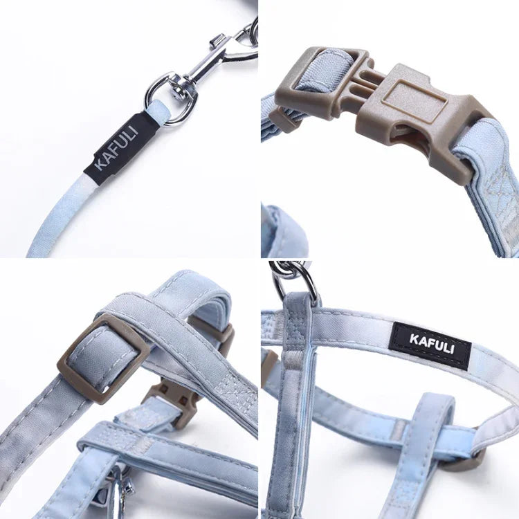 KAFULI Pet Adjustable I-Shape Harness Leash, S, M