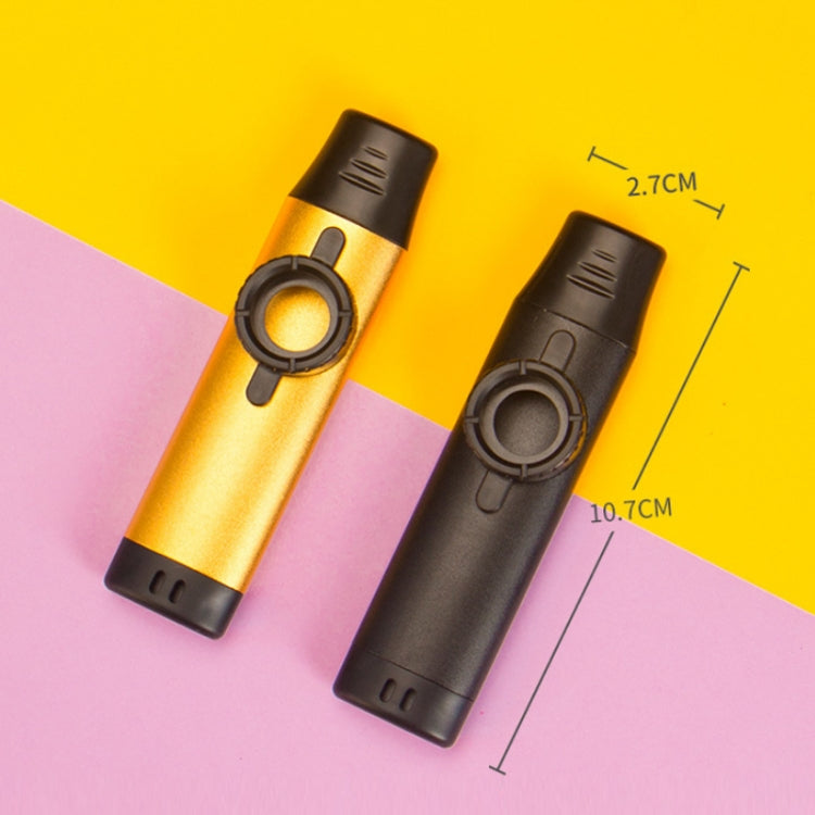 Kazoo điều chỉnh âm điệu chuyên nghiệp bằng kim loại, Kazoo âm điệu (Vàng), Kazoo âm điệu (Xanh lá), Kazoo âm điệu (Bạc)
