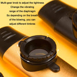 Kazoo điều chỉnh âm điệu chuyên nghiệp bằng kim loại, Kazoo âm điệu (Vàng), Kazoo âm điệu (Xanh lá), Kazoo âm điệu (Bạc)