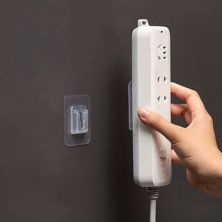 10 cái giá treo tường đa năng không để lại vết dán, Thông số: Đôi, Đơn, Đôi