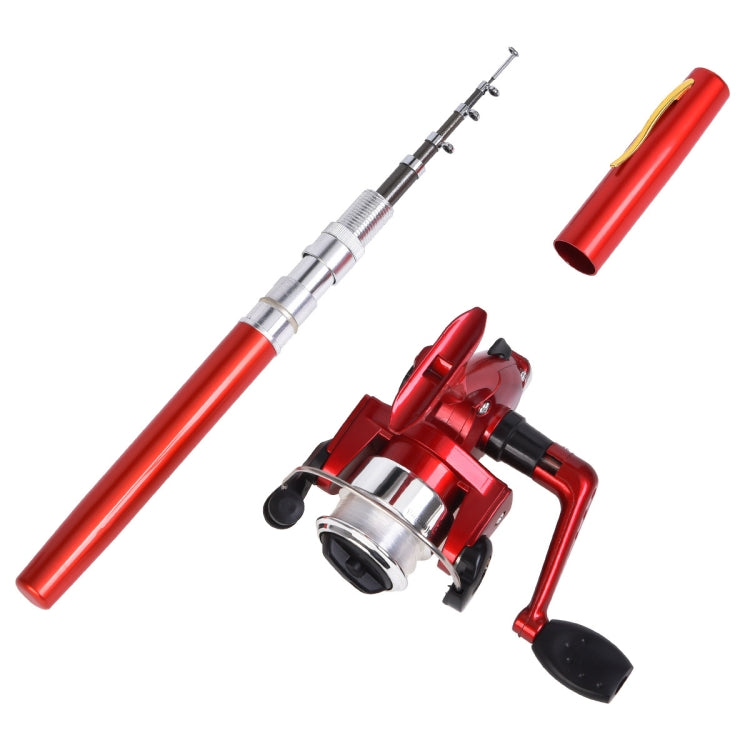 Bộ cần câu và máy câu cá loại bút LEO, thiết bị câu cá bỏ túi tiện lợi, H8022G Vàng, H8022PU Tím, H8022R Đỏ, H8022 Bạc, H8022B Đen, H8022BL Xanh dương