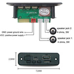 Module giải mã Bluetooth JQ-D102BT có ampli ghi âm cuộc gọi MP3, JQ-D102BT