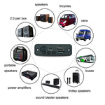 Module giải mã Bluetooth JQ-D102BT có ampli ghi âm cuộc gọi MP3, JQ-D102BT
