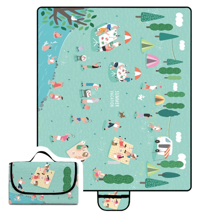 Outdoor Thickened Moisture-proof Waterproof Portable Camping Mat, Y008(1.5x2m), Y009(1.5x2m), Y011(1.5x2m), Y012(1.5x2m), Y017(1.5x2m)
