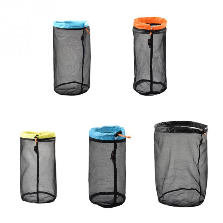 Túi lưới tổ chức lưu trữ nhẹ LUCKSTONE WSD2005020, Kích thước:, S (Xanh xám), M (Cam xám), L (Xanh lá xám), XL (Xanh dương xám), XXL (Đen xám), S (Xanh đen), M (Cam đen), L (Xanh lá đen), XL (Xanh dương đen), XXL (Đen đen)