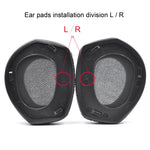 2 miếng đệm tai cho Sennheiser HDR RS165 RS175 RS185 RS195, kiểu: đệm tai da ếch, đệm tai vải nhung, đệm tai da protein, đệm tai da cừu, đệm tai lưới bóng đá