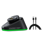 Đế sạc không dây cho chuột Logitech G502 / GPW1 / 2, Đen dệt, Đen dòng, Trắng dệt, Trắng dòng