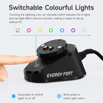Đế sạc không dây cho chuột Logitech G502 / GPW1 / 2, Đen dệt, Đen dòng, Trắng dệt, Trắng dòng