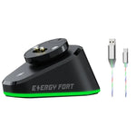 Đế sạc không dây cho chuột Logitech G502 / GPW1 / 2, Đen dệt, Đen dòng, Trắng dệt, Trắng dòng