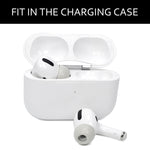 2 miếng đệm tai bằng mút nhớ cho tai nghe TWS Airpods Pro, kích thước: lớn đen, trung bình đen, nhỏ đen, lớn xám, trung bình xám, nhỏ xám