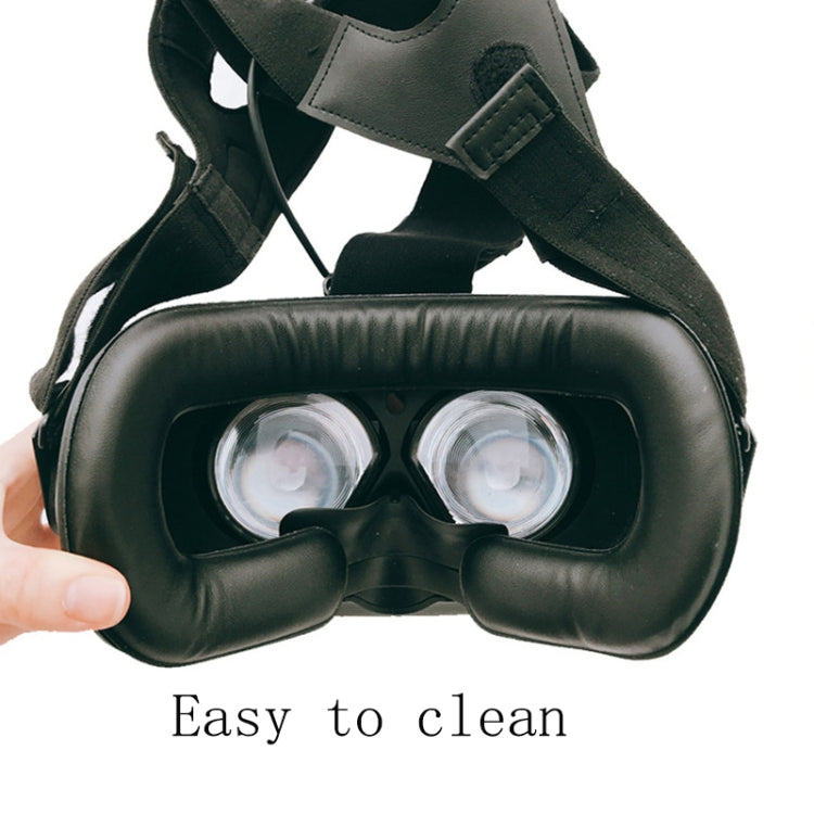 2 cái Mặt nạ mắt bọt da PU cho tai nghe HTC VIVE VR, Dày 2cm, Mỏng 1.5cm