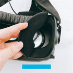 2 cái Mặt nạ mắt bọt da PU cho tai nghe HTC VIVE VR, Dày 2cm, Mỏng 1.5cm