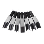 Máy bào vát gỗ điều chỉnh độ sâu, đầu dao cắt tròn 1/4, đầu dao cắt tròn 1/8, đầu dao tròn 3/16, dao sắc + dao bo góc, đầu dao phẳng 45 độ, đầu dao kép sắc, đầu tròn kép, bộ đầu dao 7 cái/bộ