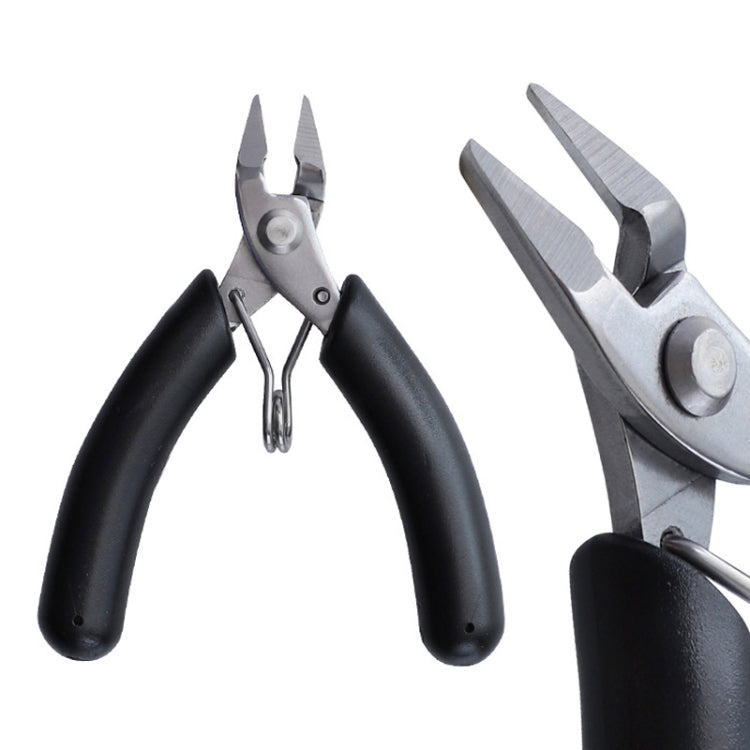 Kìm điện tử mini lòng bàn tay 4 inch bằng thép không gỉ, kìm cắt dây, kìm mũi cong, kìm mũi kim phẳng, kìm mũi kim tròn
