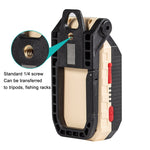 Đèn làm việc COB sạc USB móc treo đèn pin khẩn cấp đèn bảo trì, Kiểu dáng:, W598A 8 lỗ, W598B nhỏ, W599A 10 lỗ, W599B lớn