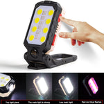 Đèn làm việc COB sạc USB móc treo đèn pin khẩn cấp đèn bảo trì, Kiểu dáng:, W598A 8 lỗ, W598B nhỏ, W599A 10 lỗ, W599B lớn