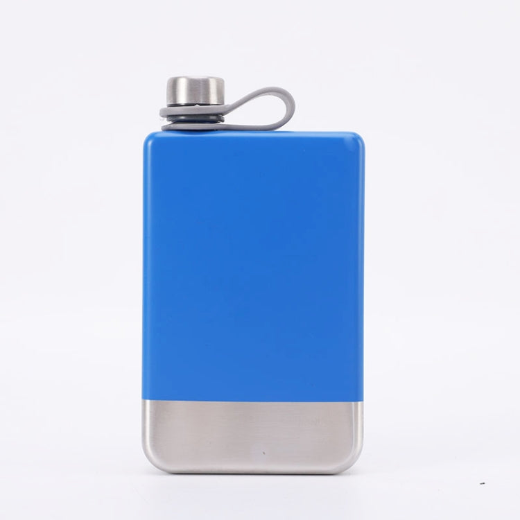 Bình rượu di động 9oz bằng thép không gỉ 304 cho rượu whisky vodka vang, Màu đen mờ, Xanh quân đội, Xanh dương, Đỏ