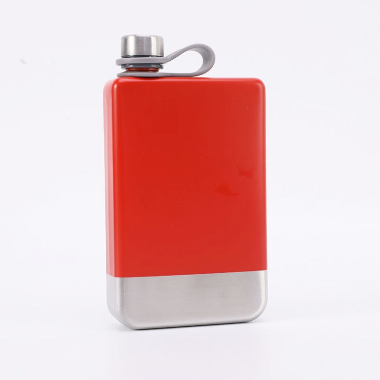 Bình rượu di động 9oz bằng thép không gỉ 304 cho rượu whisky vodka vang, Màu đen mờ, Xanh quân đội, Xanh dương, Đỏ