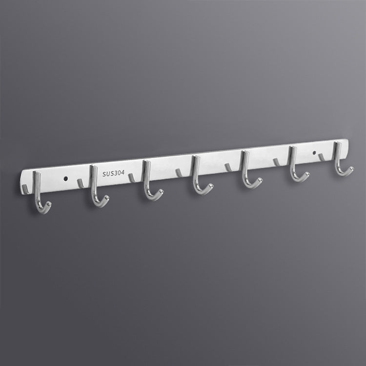 Móc treo áo sau cửa thép không gỉ 304 không đục lỗ, 3 móc, 4 móc, 6 móc, 7 móc, 8 móc, móc bướm 201