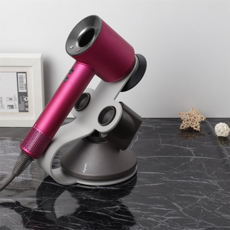 Giá đỡ máy sấy tóc đứng không cần đục lỗ cho Dyson, 002 bạc, 002 đen, 003 đen, 003 bạc, 004 đen
