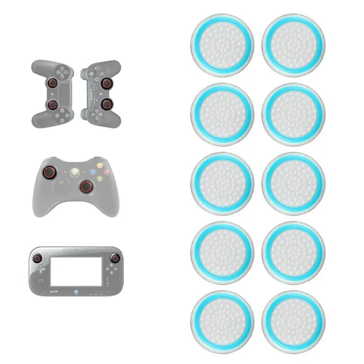 10 nắp nút silicone phát sáng cho cần điều khiển Gamepad PS5/PS4/PS3/ONE/360/PRO/dòng X/S