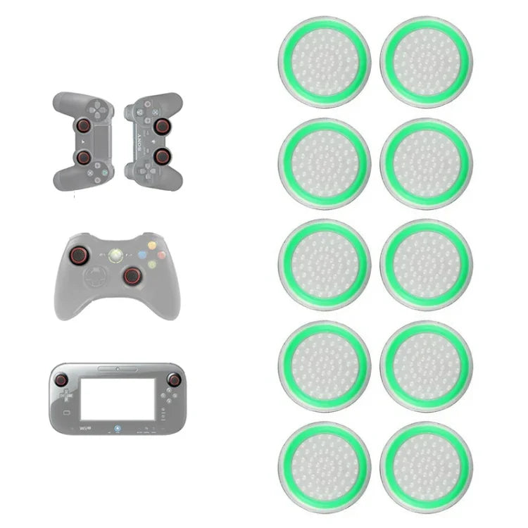 10 nắp nút silicone phát sáng cho cần điều khiển Gamepad PS5/PS4/PS3/ONE/360/PRO/dòng X/S