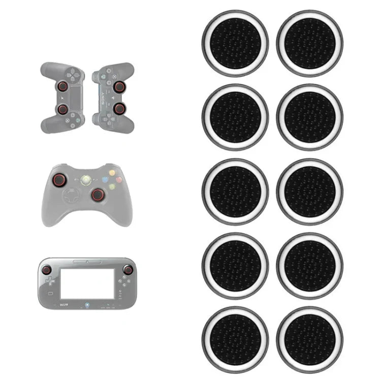 10 nắp nút silicone phát sáng cho cần điều khiển Gamepad PS5/PS4/PS3/ONE/360/PRO/dòng X/S