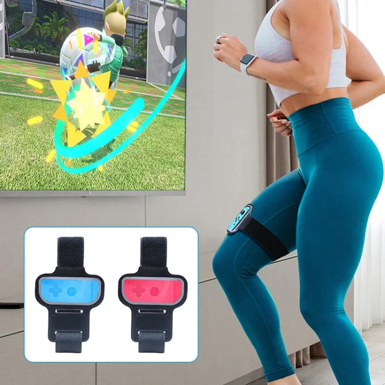 2 dây đeo thể thao tay cầm nhỏ JYS JYS-NS242 cho Nintendo Switch Joy-con, JYS-NS242(Đen), JYS-NS242(Đỏ Xanh)