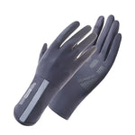 1 đôi găng tay không ngón XC-14 chống nắng, chống UV, làm mát bằng lụa băng, kiểu dáng: tổ ong (tím), tổ ong (hồng), tổ ong (vàng), tổ ong (xám), tổ ong (đen), tổ ong (xám đậm), sọc (tím), sọc (xám đậm), sọc (xám nhạt)