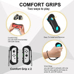 Bộ phụ kiện chuyển động cảm ứng 12 trong 1 JYS JYS-NS241 cho Nintendo Switch, JYS 12 trong 1