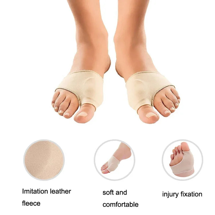 1 Đôi Dụng Cụ Chỉnh Ngón Chân Cái Vẹo Bàn Chân Đeo Giày, S, L